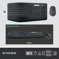 Logitech 920-008219 MK850 Performance Wireless Keyboard and Mouse Combo