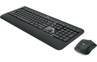 Logitech 920-008671 MK540 Advanced Wireless Keyboard and Mouse - Black