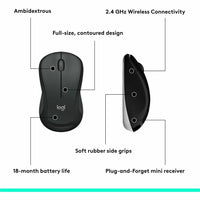 Logitech 920-008671 MK540 Advanced Wireless Keyboard and Mouse Combo