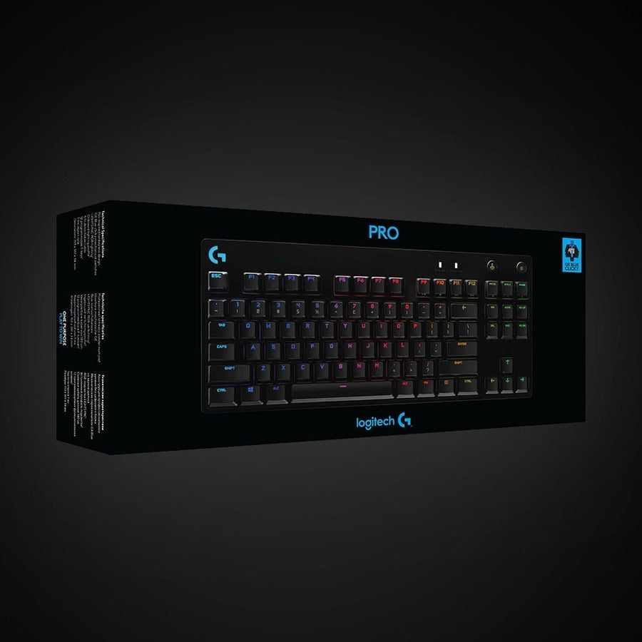 Logitech 920-009388 PRO Mechanical Gaming Keyboard - Mechanical - USB
