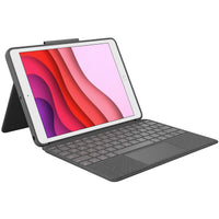 Logitech 920-009608 Combo Touch for iPad (7th, 8th, and 9th generation) Graphite