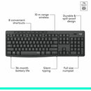 Logitech 920-009782 MK295 Wireless Mouse & Keyboard Combo with SilentTouch