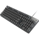 Logitech 920-009862 K845 Mechanical Illuminated Corded Aluminum Keyboard