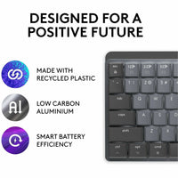 Logitech 920-010831 MX Mechanical Mini for Mac Wireless Illuminated Keyboard