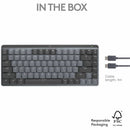 Logitech 920-010831 MX Mechanical Mini for Mac Wireless Illuminated Keyboard