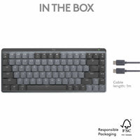 Logitech 920-010831 MX Mechanical Mini for Mac Wireless Illuminated Keyboard