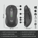 Logitech 920-010909 Signature MK650 Combo - Wireless Mouse and Keyboard