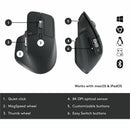 Logitech 920-010923 MX Keys Combo for Business Keyboard & Mouse - Wireless