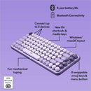 Logitech 920-011233 POP Keys Mechanical Wireless Keyboard - Cosmos