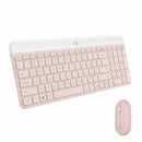 Logitech 920-011311 Slim Wireless Keyboard and Mouse Combo MK470 (Rose)