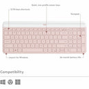 Logitech 920-011311 Slim Wireless Keyboard and Mouse Combo MK470 (Rose)