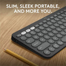 Logitech 920-011775 K380s Pebble Keys 2 Keyboard (Tonal Graphite)
