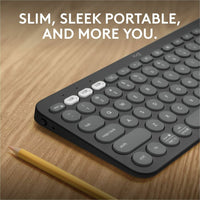 Logitech 920-011775 K380s Pebble Keys 2 Keyboard (Tonal Graphite)