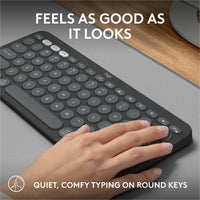 Logitech 920-011775 K380s Pebble Keys 2 Keyboard (Tonal Graphite)
