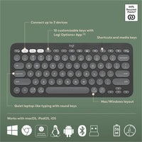 Logitech 920012061 Pebble 2 Combo, Wireless Keyboard and Mouse