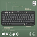 Logitech 920012200 Pebble 2 Combo for Mac, Wireless Keyboard and Mouse