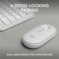 Logitech 920012201 Pebble 2 Combo for Mac, Wireless Keyboard and Mouse - Slim