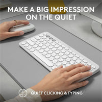 Logitech 920012201 Pebble 2 Combo for Mac, Wireless Keyboard and Mouse - Slim