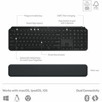Logitech 920-012274 MX Keys S Combo - Performance Wireless Keyboard and Mouse