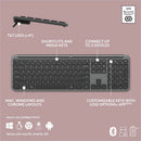 Logitech 920-012424 Signature Slim K950 Wireless Keyboard, Sleek Design