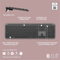 Logitech 920-012424 Signature Slim K950 Wireless Keyboard, Sleek Design