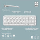Logitech 920012429 Signature Slim K950 Wireless Keyboard - Sleek Design