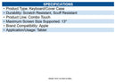 Logitech 920-012608 Combo Touch iPad Air 13-inch (M2 & M3)(2024 & 2025) Keyboard