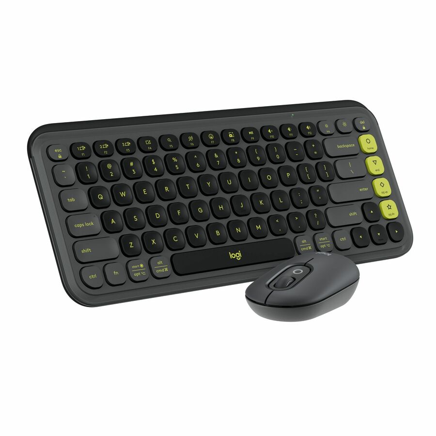 Logitech 920-013103 POP ICON COMBO, Bluetooth Keyboard and Mouse Combo
