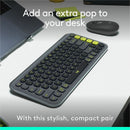 Logitech 920-013103 POP ICON COMBO, Bluetooth Keyboard and Mouse Combo