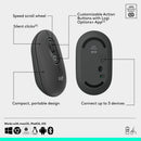 Logitech 920-013103 POP ICON COMBO, Bluetooth Keyboard and Mouse Combo