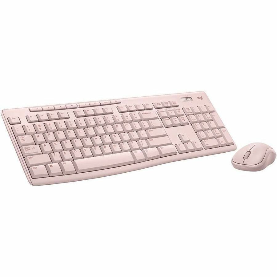 Logitech 920-013270 MK270 Wireless Keyboard and Mouse Combo - Rose