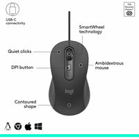 Logitech 920-013303 Signature Slim Wired Combo MK625 Keyboard & Mouse