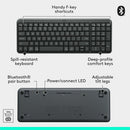 Logitech 920-013442 K250 Bluetooth Keyboard - Wireless - Graphite