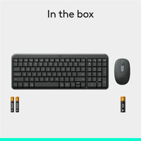Logitech 920-013510 MK250 Bluetooth Wireless Mouse and Keyboard Combo
