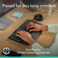 Logitech 920-013610 Wave Keys & Lift Vertical - Wireless Keyboard & Mouse Combo