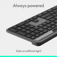 Logitech 920-013755 Signature Slim Solar Wireless Keyboard - Bluetooth