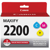 Canon 9304B005 CMY Original Inkjet Ink Cartridge - Yellow, Cyan, Magenta
