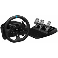 Logitech 941000147 G923 Gaming Pedal/Steering Wheel - Cable - USB - Black