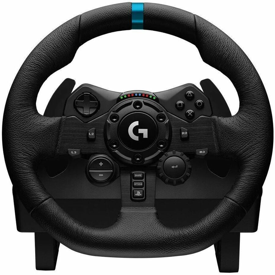 Logitech 941000147 G923 Gaming Pedal/Steering Wheel - Cable - USB - Black