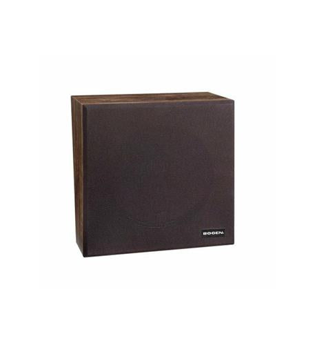 Bogen ASWB1 8" Cone-Type Self-Amplified Wall Baffle Off-White Speaker