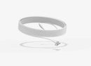 Logitech 952-000047 Rally Mic Pod Extension Cable, 33 ft, White