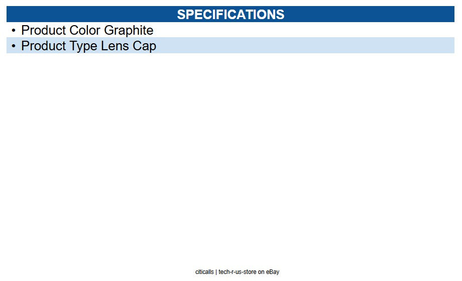 Logitech 952-000056 Rally Bar Lens Cap, Graphite