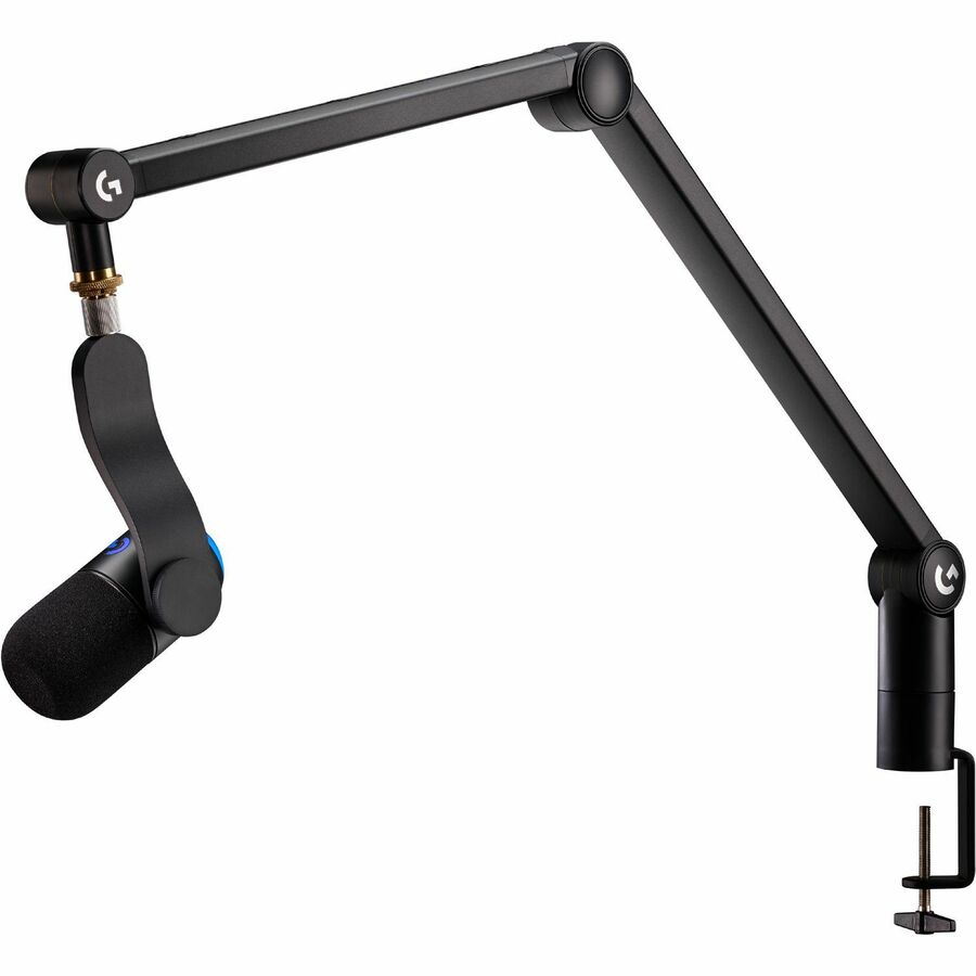 Logitech G 955000074 Compass Desktop Boom Arm - Aluminum - Black