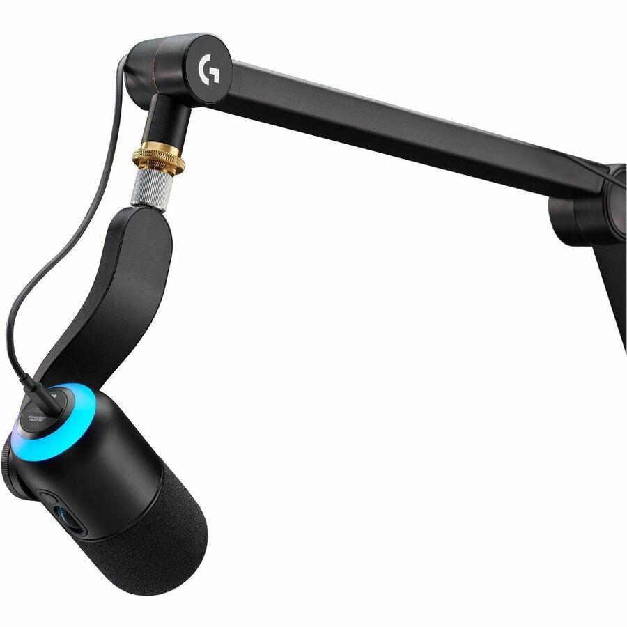 Logitech G 955000074 Compass Desktop Boom Arm - Aluminum - Black