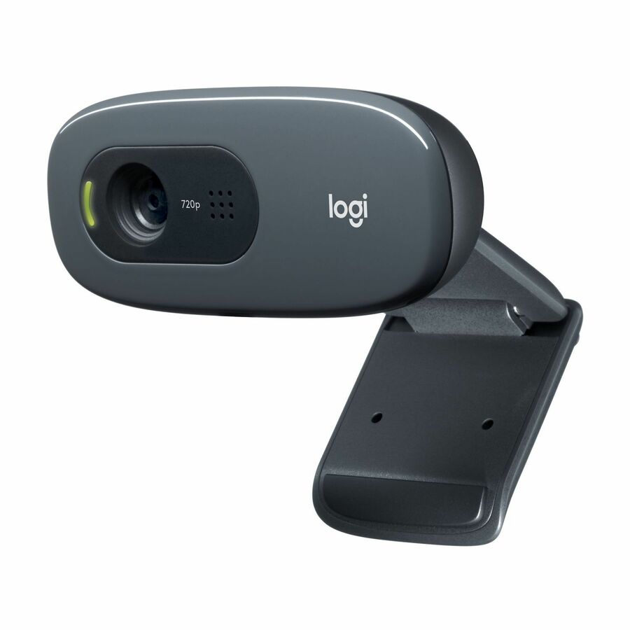 Logitech 960-000694 C270 HD Webcam with noise-reducing mics for video calls