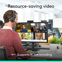 Logitech 960-001075 C925e Business Webcam, HD 1080p/30fps Video
