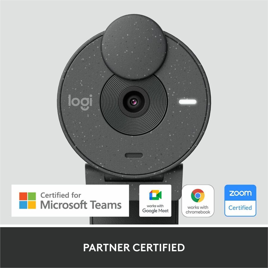 Logitech 960-001414 Brio 305 Full HD 1080P Webcam with Privacy Shutter