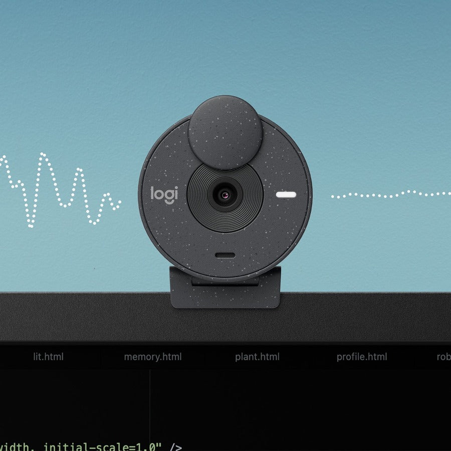 Logitech 960-001497 BRIO Webcam - 2 Megapixel - 30 fps - Graphite