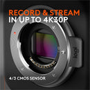 Logitech 961-000508 Mevo Core Wireless Live Streaming Camera, 4K Video Camera