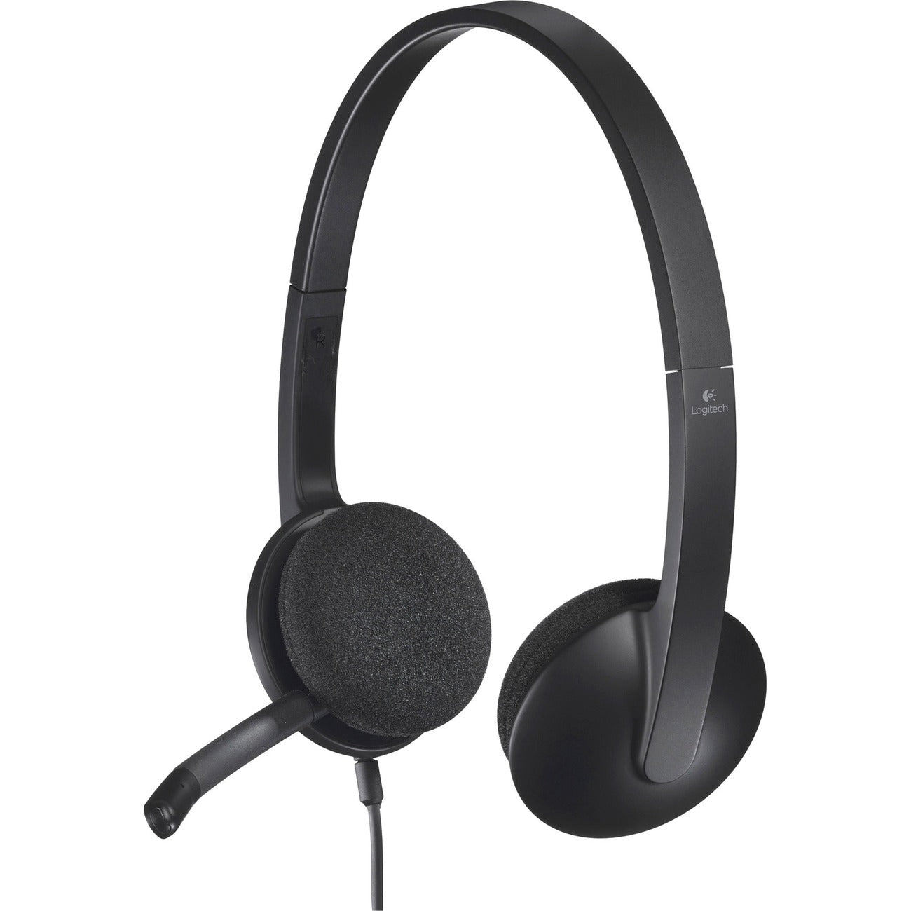 Logitech 981-000507 USB Headset H340 - Wired - Over-the-head - Black